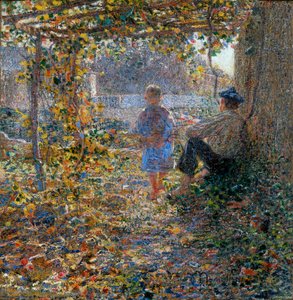 Március este (a pergola alatt)